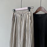 さらっと快適リラクシーワイドパンツ ストライプパンツ ワイドパンツ | COCOMOMO | 詳細画像66 