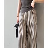 さらっと快適リラクシーワイドパンツ ストライプパンツ ワイドパンツ | COCOMOMO | 詳細画像2 