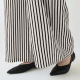 さらっと快適リラクシーワイドパンツ ストライプパンツ ワイドパンツ | COCOMOMO | 詳細画像63 