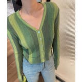 vネックカーディガン リブニット 韓国ファッション | COCOMOMO | 詳細画像10 