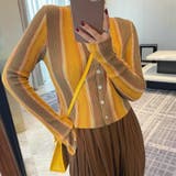 vネックカーディガン リブニット 韓国ファッション | COCOMOMO | 詳細画像2 