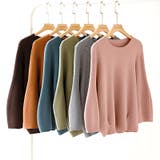 ニットトップス 立体フォルム オフィスカジュアル | COCOMOMO | 詳細画像62