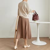 ニットトップス 立体フォルム オフィスカジュアル | COCOMOMO | 詳細画像17