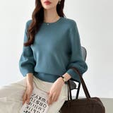 ニットトップス 立体フォルム オフィスカジュアル | COCOMOMO | 詳細画像40