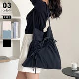 ブラック | リボンバッグ ショルダーバッグ トートバッグ | COCOMOMO