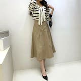 セーラーカラー ボーダーニット 韓国ファッション | COCOMOMO | 詳細画像8 