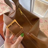 ファスナー付きショルダーバッグ A4サイズ収納可能 肩掛けバッグ | COCOMOMO | 詳細画像15 