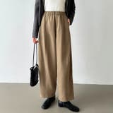バレルレッグパンツ ワイドパンツ きれいめイージーパンツ | COCOMOMO | 詳細画像2