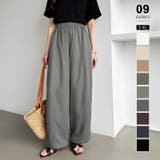 ライトグレー | 新色登場!バレルレッグパンツ ワイドパンツ イージーパンツ | COCOMOMO