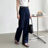 新色登場！楽革命デニム 疲れないストレッチデニム ウエスト調整ボタン付き | COCOMOMO | 詳細画像74 