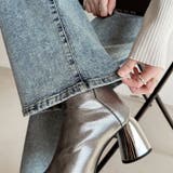 新色登場！楽革命デニム 疲れないストレッチデニム ウエスト調整ボタン付き | COCOMOMO | 詳細画像22 