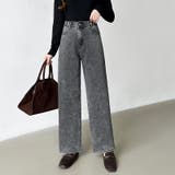 新色登場！楽革命デニム 疲れないストレッチデニム ウエスト調整ボタン付き | COCOMOMO | 詳細画像31 