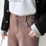 新色登場！楽革命デニム 疲れないストレッチデニム ウエスト調整ボタン付き | COCOMOMO | 詳細画像56 