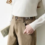 新色登場！楽革命デニム 疲れないストレッチデニム ウエスト調整ボタン付き | COCOMOMO | 詳細画像66 