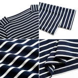 スクエアネックボーダーカットソー ボーダーロンT 長袖トップス | COCOMOMO | 詳細画像23