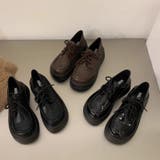 厚底ローファー オックスフォードシューズ レースアップ | COCOMOMO | 詳細画像4 