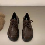 厚底ローファー オックスフォードシューズ レースアップ | COCOMOMO | 詳細画像9 