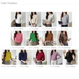 オンオフ使える着回しニット クルーネックニット ヤク風ニット | COCOMOMO | 詳細画像57 