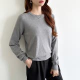 オンオフ使える着回しニット クルーネックニット ヤク風ニット | COCOMOMO | 詳細画像33