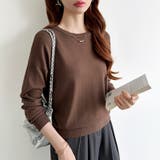 オンオフ使える着回しニット クルーネックニット ヤク風ニット | COCOMOMO | 詳細画像39