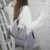ショルダーバッグ ハーフムーンバッグ フェイクレザー | COCOMOMO | 詳細画像10