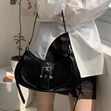 ショルダーバッグ ハーフムーンバッグ フェイクレザー | COCOMOMO | 詳細画像5