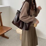トートバッグ大容量 ショルダーバッグ フェイクレザーバッグ | COCOMOMO | 詳細画像11