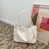 トートバッグ大容量 ショルダーバッグ フェイクレザーバッグ | COCOMOMO | 詳細画像12