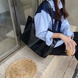 トートバッグ大容量 ショルダーバッグ フェイクレザーバッグ | COCOMOMO | 詳細画像2