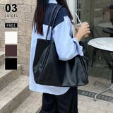 ブラック | トートバッグ大容量 ショルダーバッグ フェイクレザーバッグ | COCOMOMO