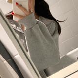 裏起毛 ハーフジップワンピース ロングワンピース | COCOMOMO | 詳細画像2 