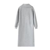 裏起毛 ハーフジップワンピース ロングワンピース | COCOMOMO | 詳細画像38 