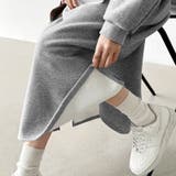 裏起毛 ハーフジップワンピース ロングワンピース | COCOMOMO | 詳細画像22 