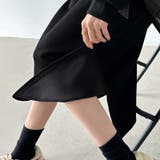 裏起毛 ハーフジップワンピース ロングワンピース | COCOMOMO | 詳細画像29 