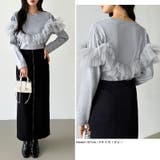 チュールドッキングトップス 2wayチュール ロンT | COCOMOMO | 詳細画像4 