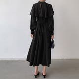 ケープワンピース ワンピース ロングワンピース | COCOMOMO | 詳細画像13