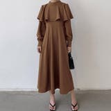 ケープワンピース ワンピース ロングワンピース | COCOMOMO | 詳細画像8