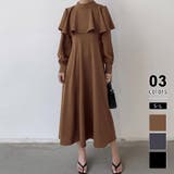 レッド.ブラウン | ケープワンピース ワンピース ロングワンピース | COCOMOMO