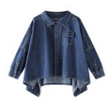 デニムジャケット デニムシャツジャケット オーバーサイズ | COCOMOMO | 詳細画像11