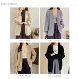 ニットカーディガン ボリューム袖 トッパーカーディガン | COCOMOMO | 詳細画像32