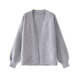 ニットカーディガン ボリューム袖 トッパーカーディガン | COCOMOMO | 詳細画像34