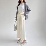 ニットカーディガン ボリューム袖 トッパーカーディガン | COCOMOMO | 詳細画像26