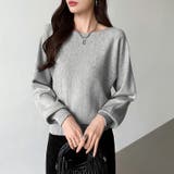 ボートネックニット ワンショルダー オフショルダー | COCOMOMO | 詳細画像27 