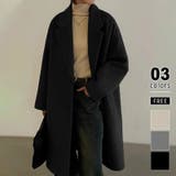 ブラック | ロングコート チェスターコート アウター | COCOMOMO