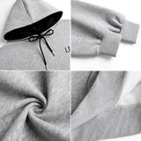 裏起毛 パーカー バイカラーフード付き | COCOMOMO | 詳細画像23 