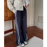 裏起毛 トラックパンツ ラインパンツ | COCOMOMO | 詳細画像10 