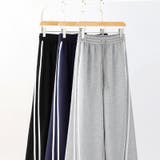 裏起毛 トラックパンツ ラインパンツ | COCOMOMO | 詳細画像20 