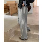 裏起毛 トラックパンツ ラインパンツ | COCOMOMO | 詳細画像3 