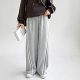 裏起毛 トラックパンツ ラインパンツ | COCOMOMO | 詳細画像16 