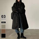 ブラック | ボアコート リバーシブル ロングコート | COCOMOMO